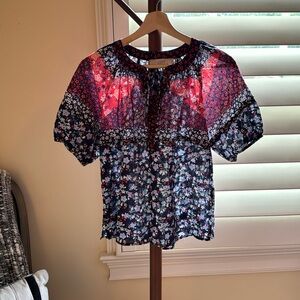 Loft patchwork top
